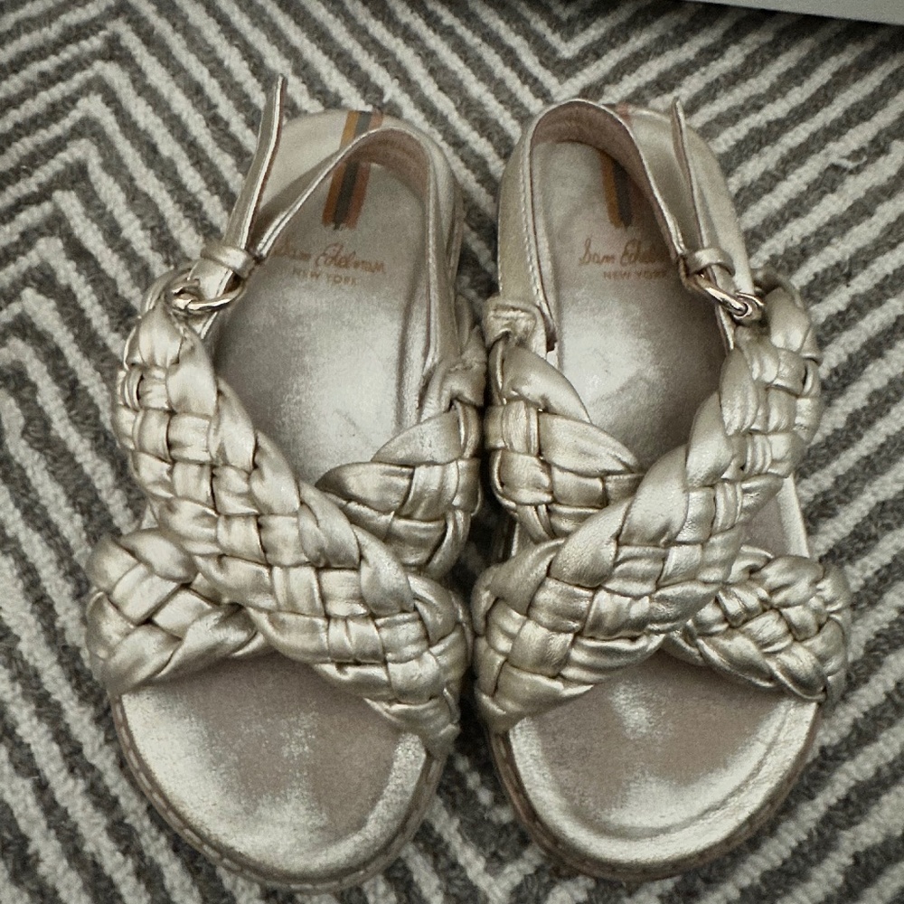 Sam Edelman Little girls braided sandal
